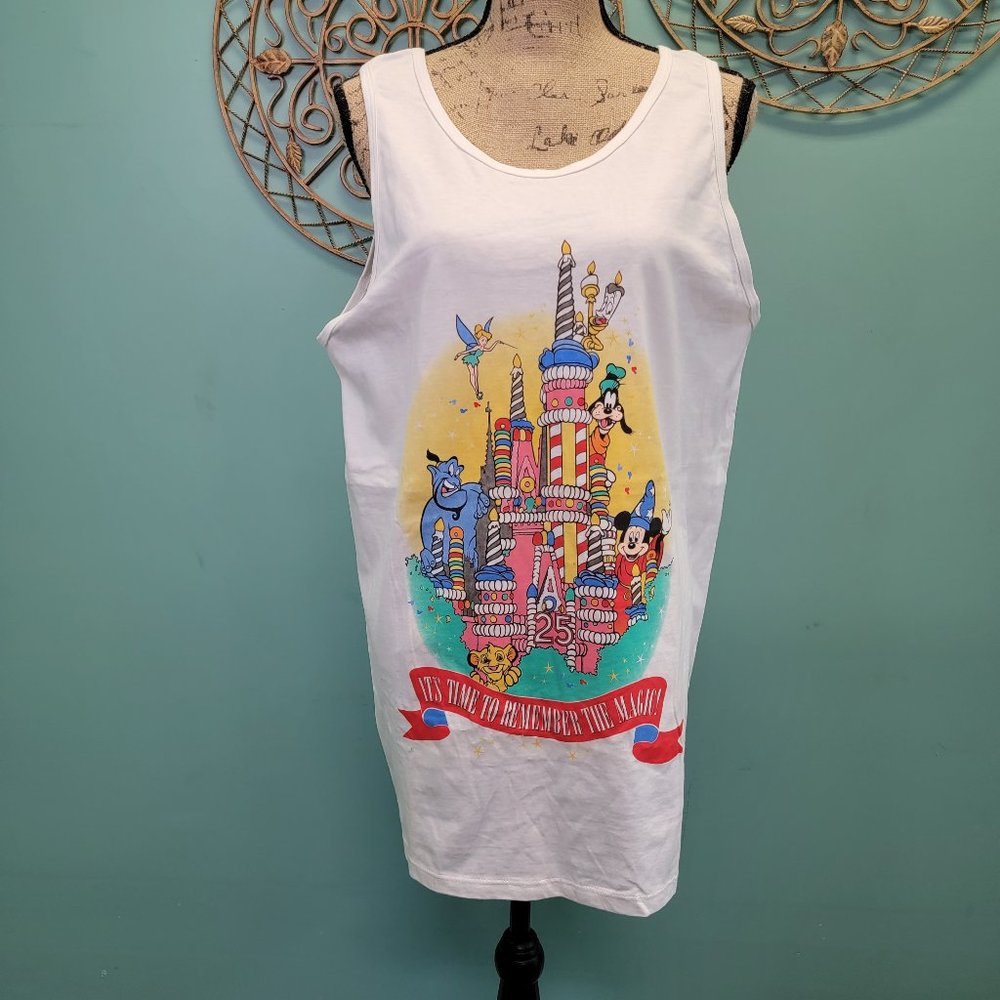 MICKEY INC Vintage 25th Anniversary Disney Tank Top